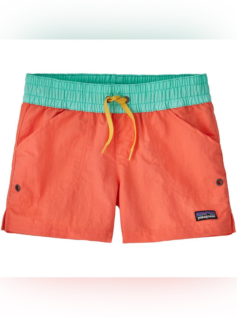 Patagonia Costa Rica Baggies Shorts Unlined Kids Girls Size Large